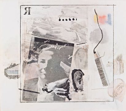 RAUSCHENBERG, Robert. Rauschenberg at Dwan....