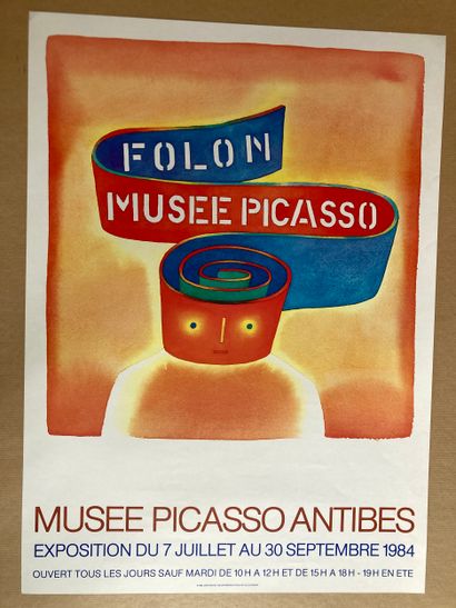 Set of 4 posters by artists:
- ARMAN. The...