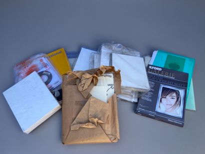 Important set for photo processing; photographic...