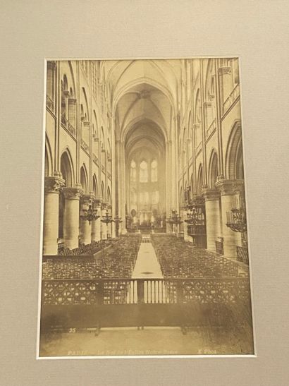 Europe, France, Paris. Circa 1880s. Set of...