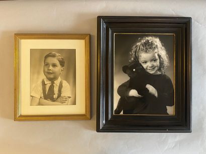 Four different portraits, including children...