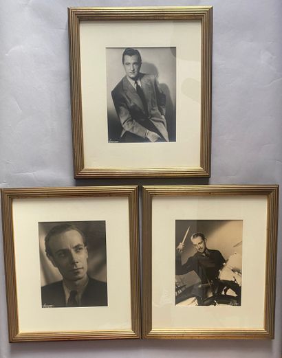 HARCOURT PARIS. Circa 1935. Three portraits...