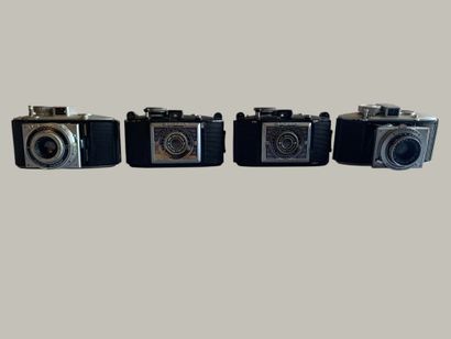 A set of eight assorted Agfa-Karat cameras,...
