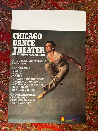 Set of 8 posters featuring painters and performances:
-...