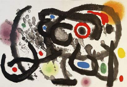 Marc CHAGALL (1887 - 1985)
Ange du Paradis,...