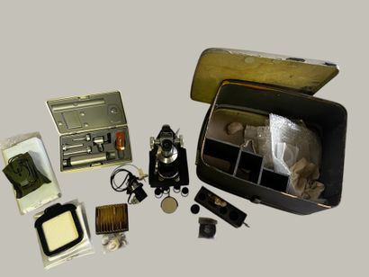 Assortment of various instruments: BBT Krauss...