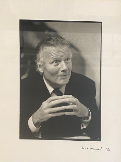 Marc WAYMEL (1949–2024). Three portraits...