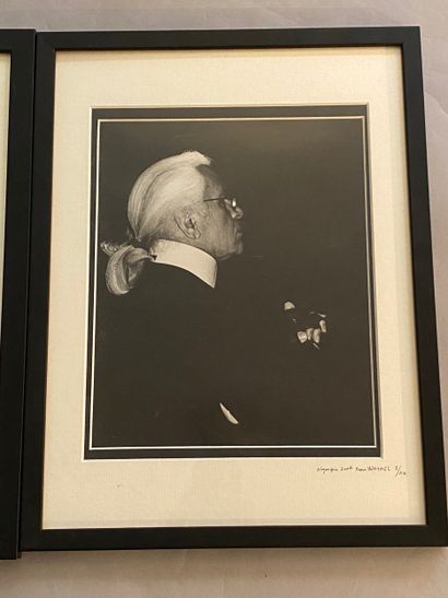 Marc WAYMEL (1949–2024). Portraits of Karl...