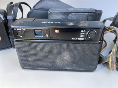 Set of four assorted cameras, as-is (untested):...