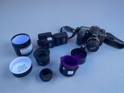 Nikon camera kit. Nikon D200 camera with...