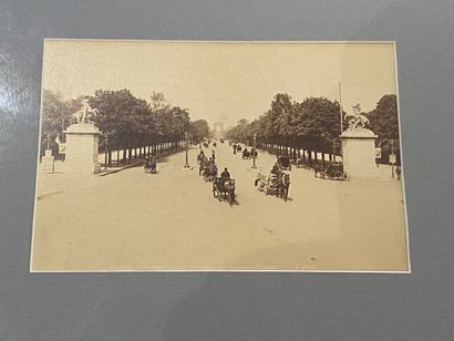 Europe, France, Paris. Circa the 1880s. Set...