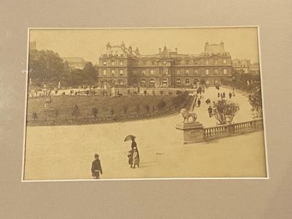 Europe, France, Paris. Circa 1880s. Set of...