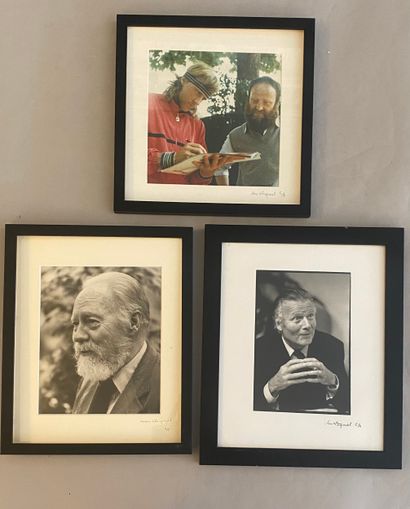Marc WAYMEL (1949–2024). Three portraits...