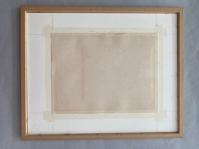 Set of six framed vintage photographs. Portraits...