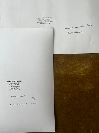 Marc WAYMEL (1949–2024). Set of four assorted...