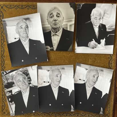 Marc WAYMEL (1949–2024). Portraits of singer...