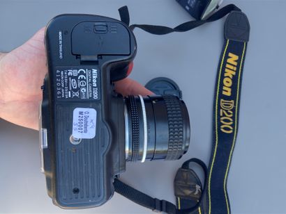 Nikon camera kit. Nikon D200 camera with...