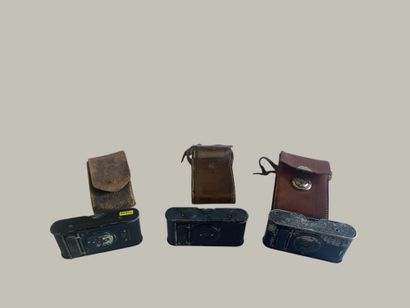 Set of six assorted Kodak Vest Pocket bellows...