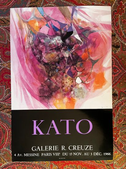 Set of 9 posters featuring artists and exhibitions:...