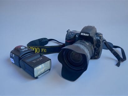 Nikon photography kit. Nikon D700 camera...
