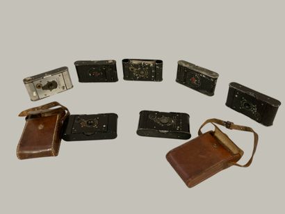 A set of six assorted Kodak Vest Pocket bellows...