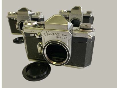 Set of six assorted EDIXA-MAT REFLEX camera...