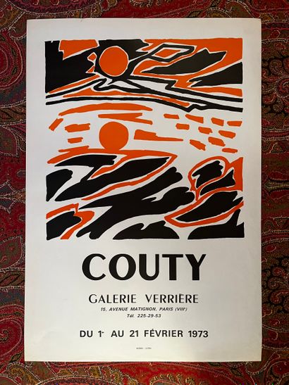 Set of 12 posters by painters:
- BEAUDIN,...