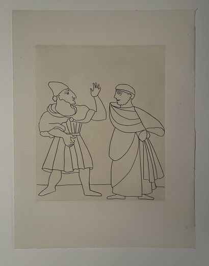 André DERAIN (1880 - 1954)
Characters, three...