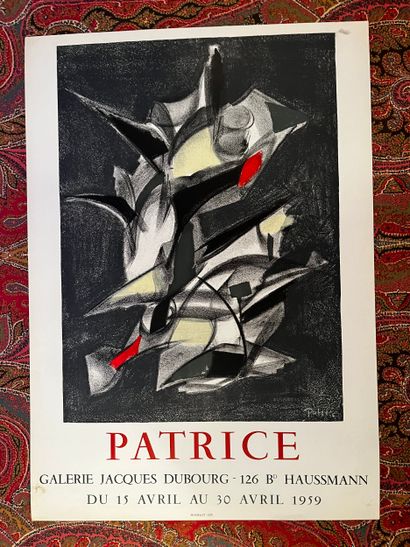 Set of 9 posters by painters: 
- Marcel GROMAIRE....