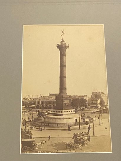 Europe, France, Paris. Circa 1880s. Set of...