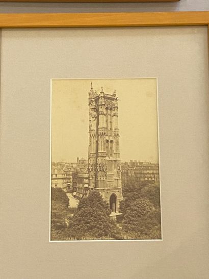 Europe, France, Paris. Circa 1880s. Set of...