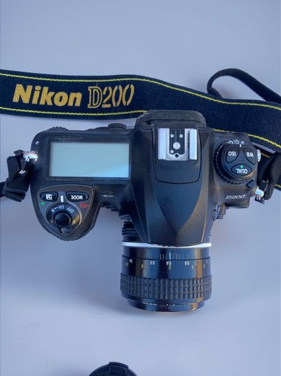 Nikon camera kit. Nikon D200 camera with...