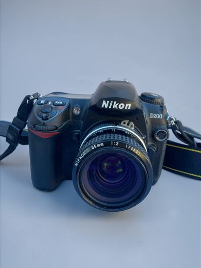Nikon camera kit. Nikon D200 camera with...
