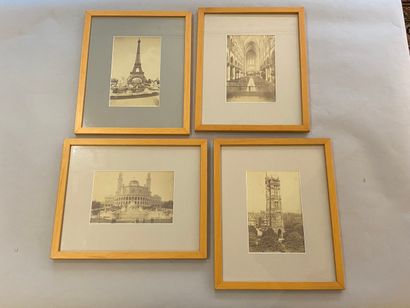 Europe, France, Paris. Circa 1880s. Set of...