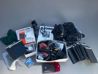 Assorted photographic and audio equipment,...