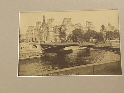 Europe, England, France, Paris. Circa 1880s....