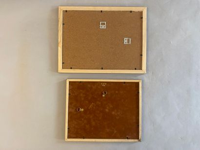 A collection of about a dozen photographs,...