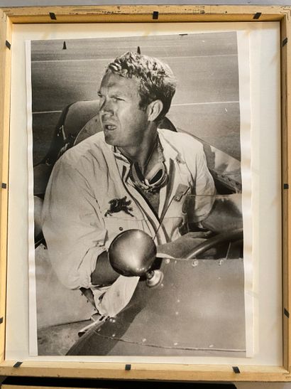 Portraits of Steve McQueen, a set of four...