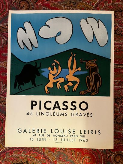 PICASSO, Pablo. Picasso: 45 Engraved Linoleums....