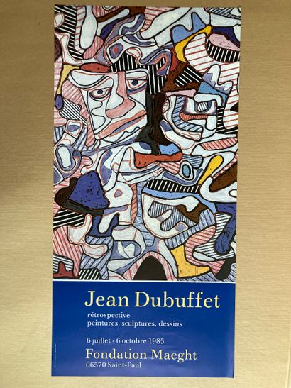 Set of 3 posters by painters:
- AMANN. Galerie...