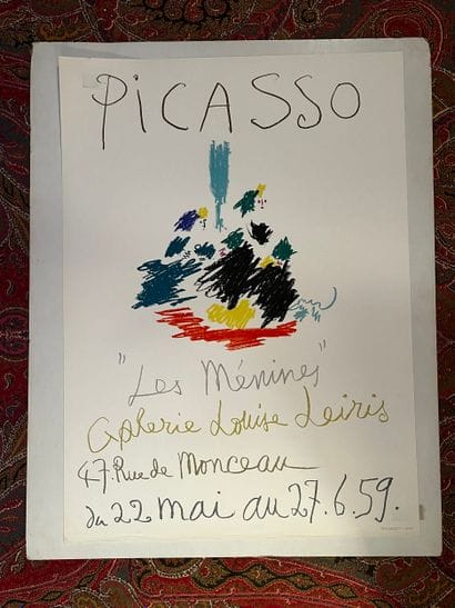 PICASSO, Pablo. Picasso, “Las Meninas.” Galerie...
