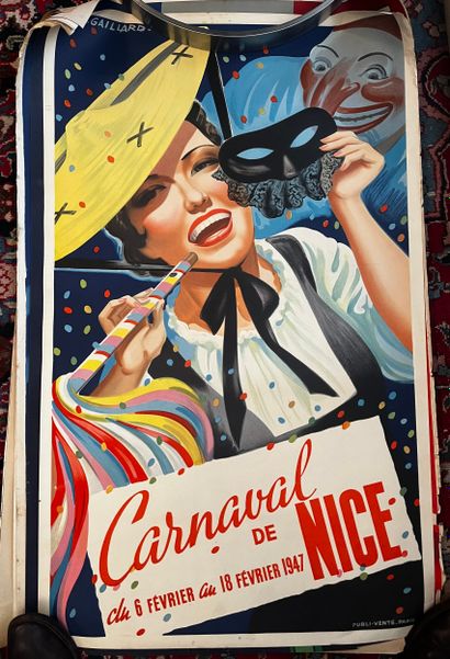 GAILLARD, Emmanuel. Nice Carnival, February...