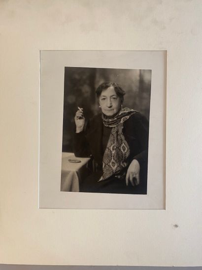 Set of three photographs. A print attributed...