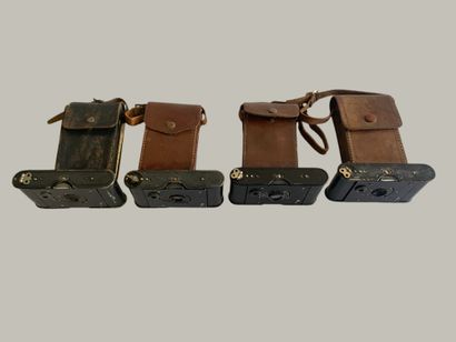 A set of six assorted Kodak Vest Pocket bellows...