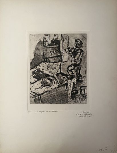 Marc CHAGALL (1887 - 1985)
The miser who...