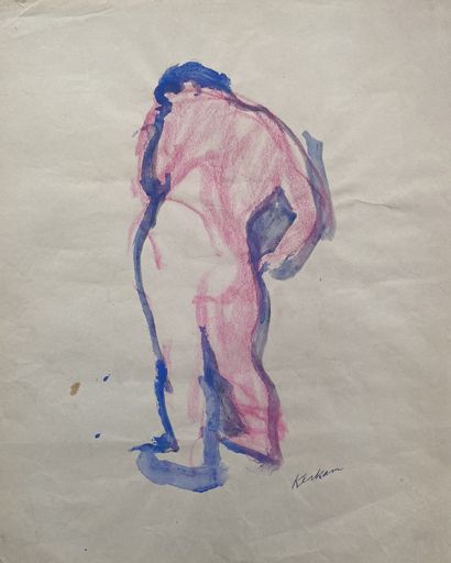 Earl Cavis KERKAM (1891-1965)
Pink Nude from...