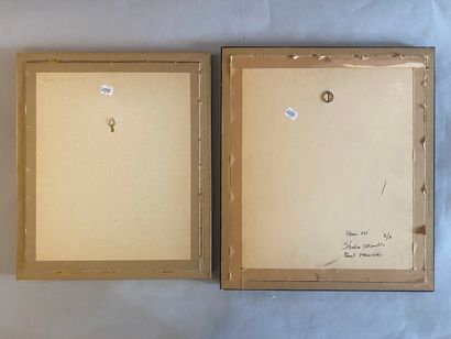 Four different portraits, including children...