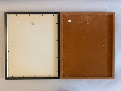 A set of three portraits, including Winston...