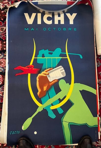 COLIN, Paul. Vichy. May. October. 1948. Lithographic...
