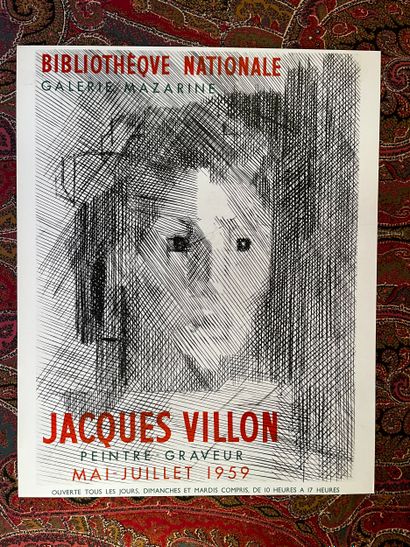 Set of 9 posters by painters: 
- Marcel GROMAIRE....